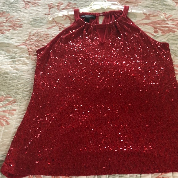 INC International Concepts Tops - Inc. International Concepts  Red  Size Large